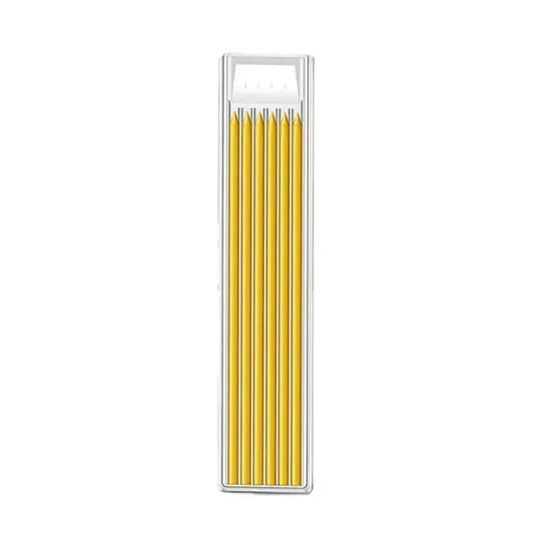 2.8mm Solid Carpenter Mechanical Pencil with Sharpener for Woodworking Construction Long Head Carpenter Pencil Stationery Supply