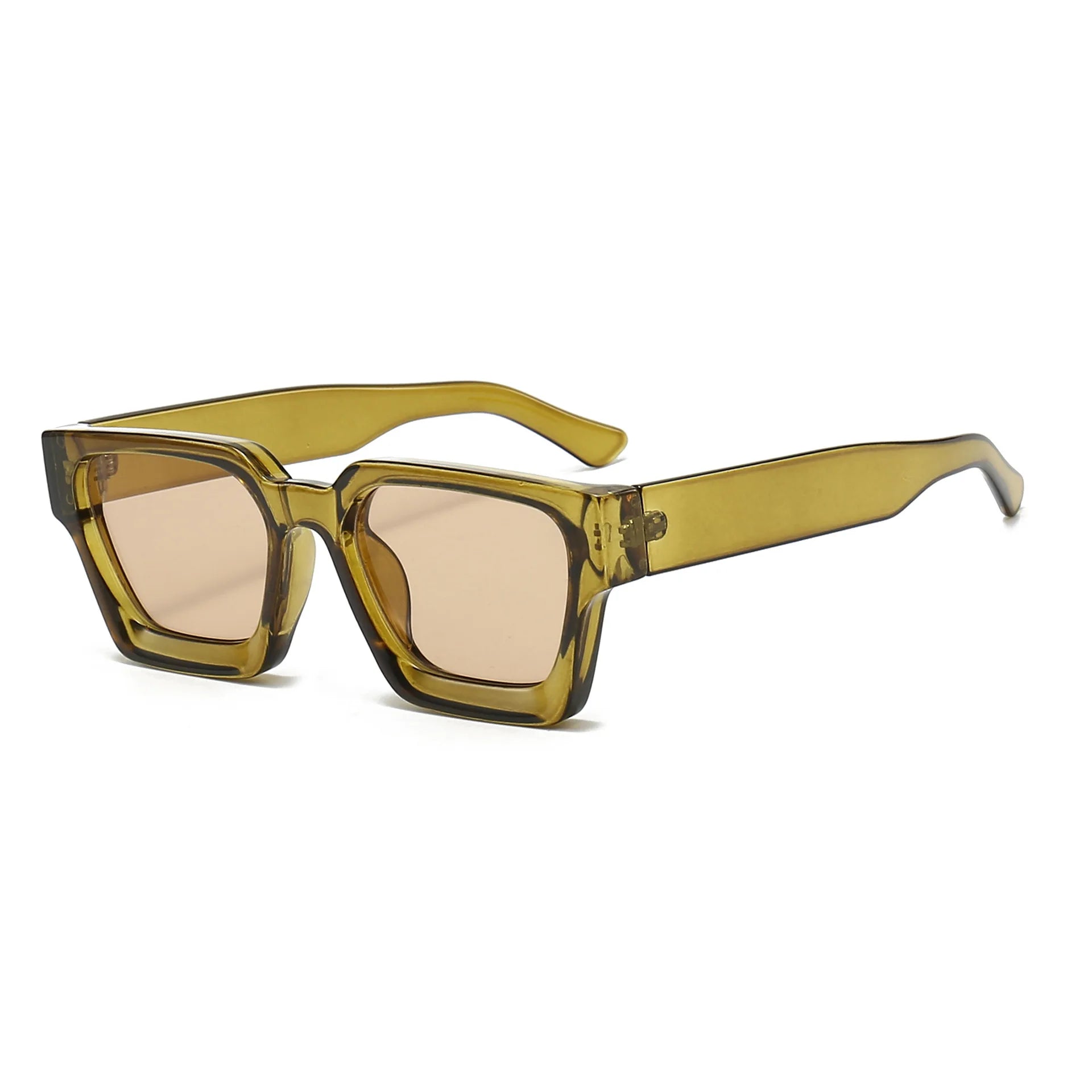 Dropshipping Square Sunglasses Fashion Brand Design Cool Shade Outdoor Luxury Eyewear Personalized Women Men UV400 Gafas De Sol