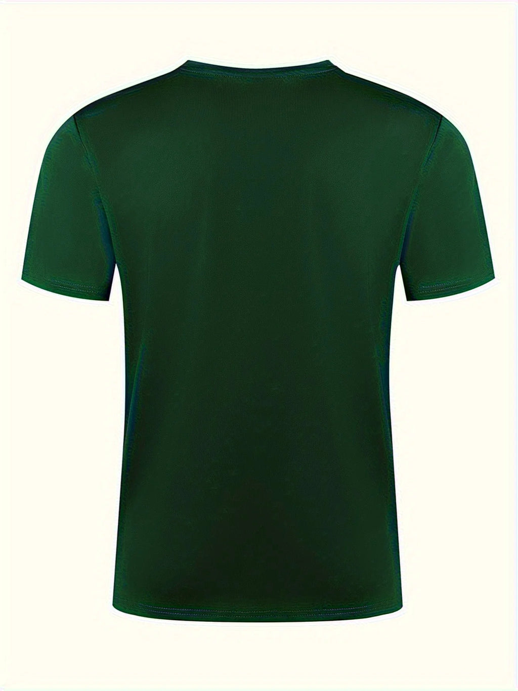 Summer men's 100% pure cotton sports casual loose skeleton rabbit pattern printed comfortable round neck short sleeved T-shirt