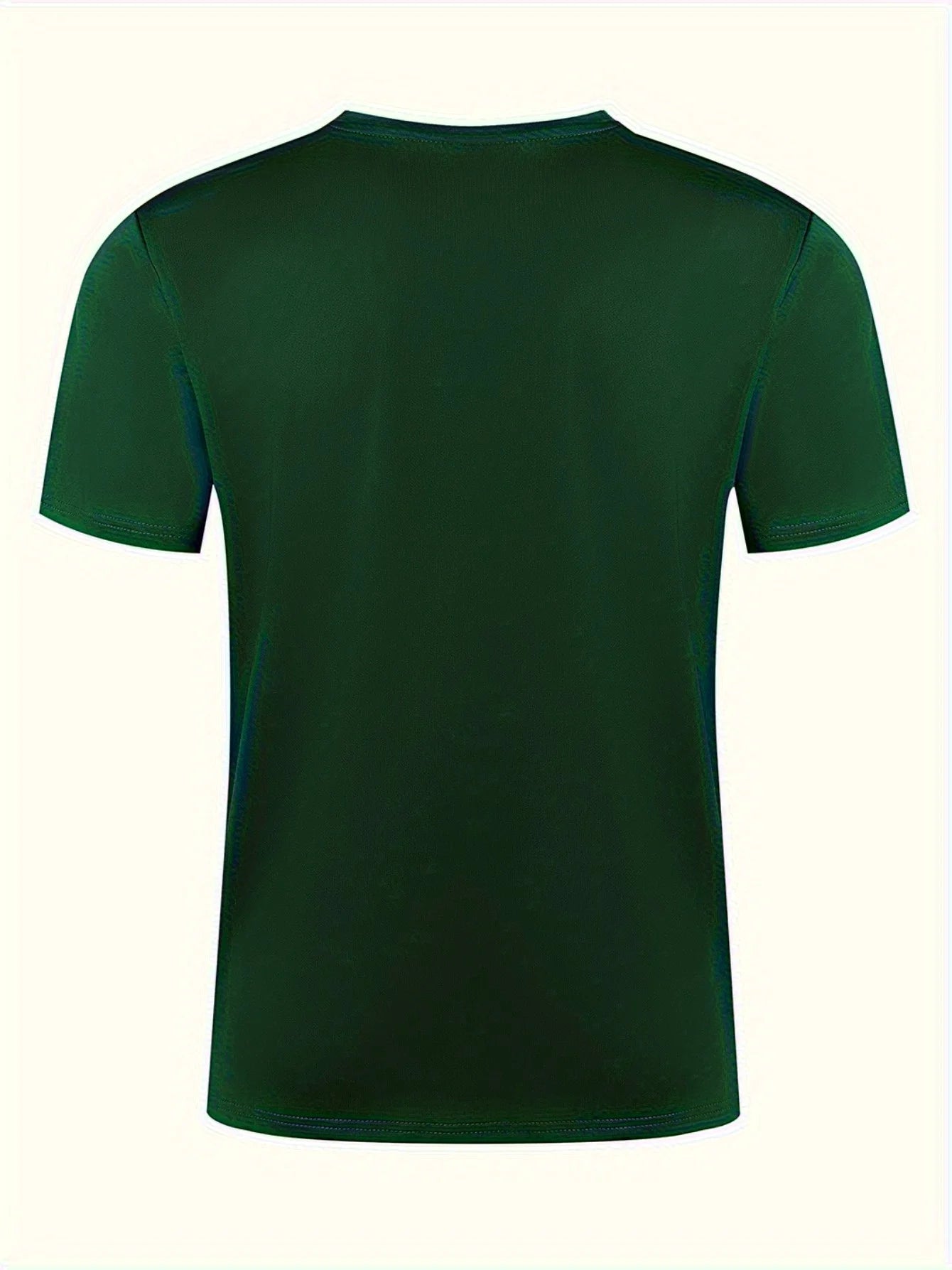 Summer men's 100% pure cotton sports casual loose skeleton rabbit pattern printed comfortable round neck short sleeved T-shirt